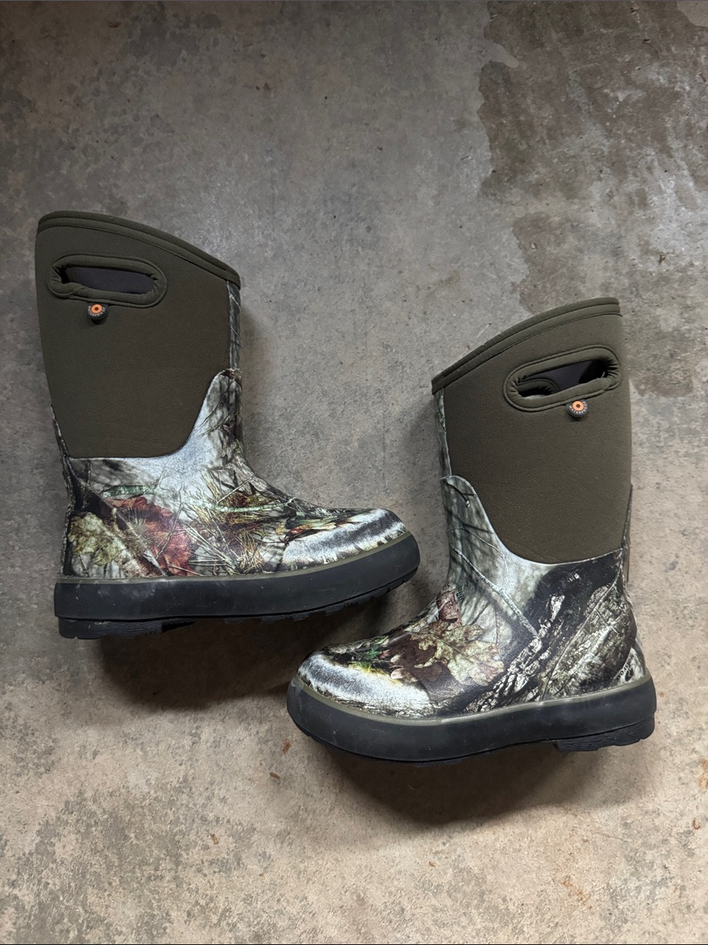 Kids Bogs Camo insulated/waterproof Rain & Snow Boots